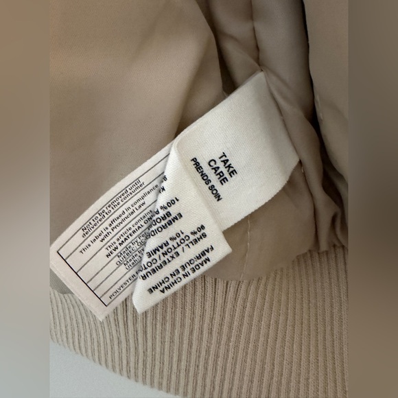 NWT Avec Les Filles Anthropologie Embroidered Floral Bomber Jacket. - Picture 7 of 9